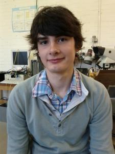 Daniel Tootil, a year 12 pupil at Robert Gordon's College, Aberdeen